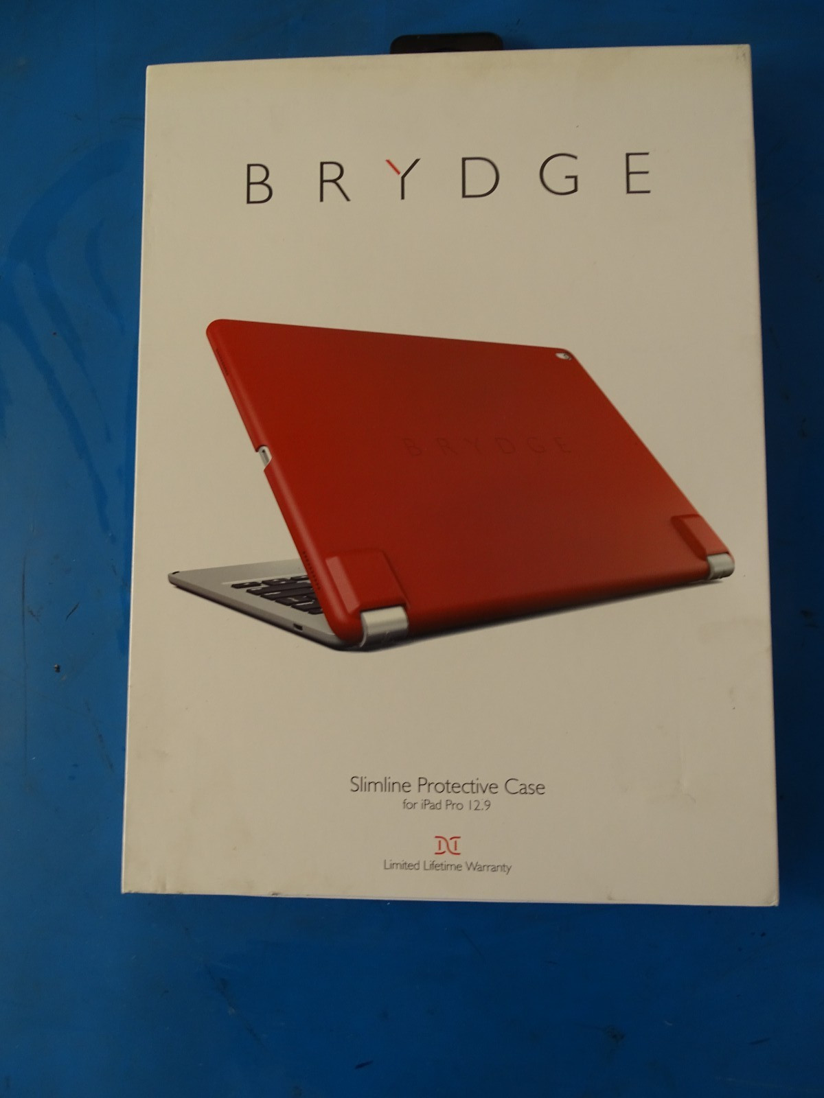 Brydge Slimline Protective Back Cover Case for Apple iPad Pro 12.9" - Red