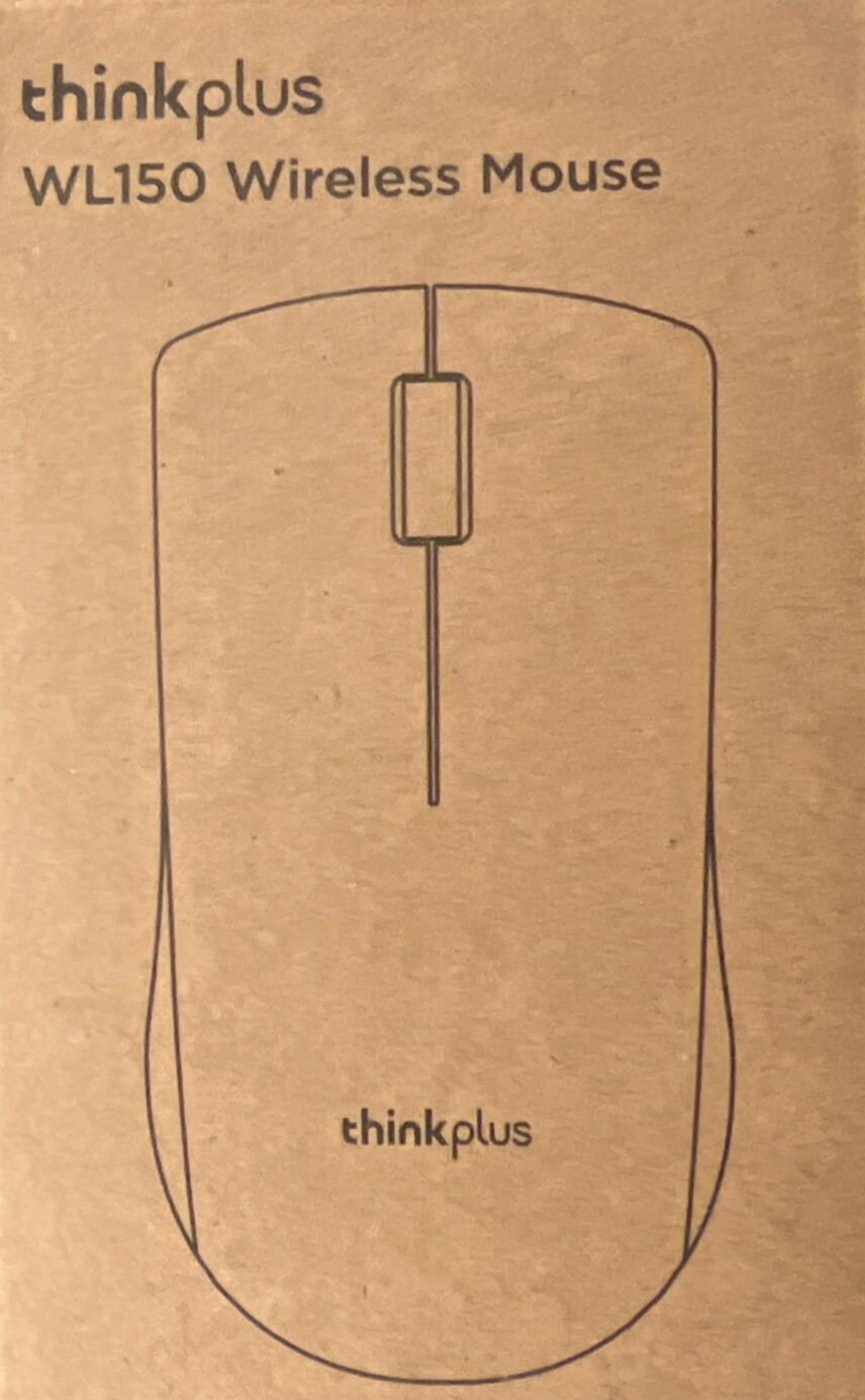 Lenovo Wireless Mouse WL150 - 2.4G Nano USB-A Ambidextrous Ergonomic Mouse