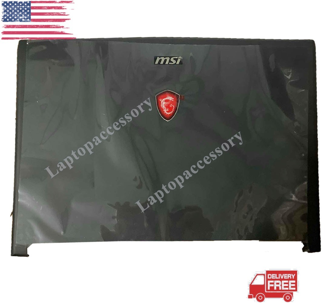Black Back Cover Plastic For MSI GE72 GE72VR 6RF 7RF Pro MS-1791 MS-1794 Top Lid