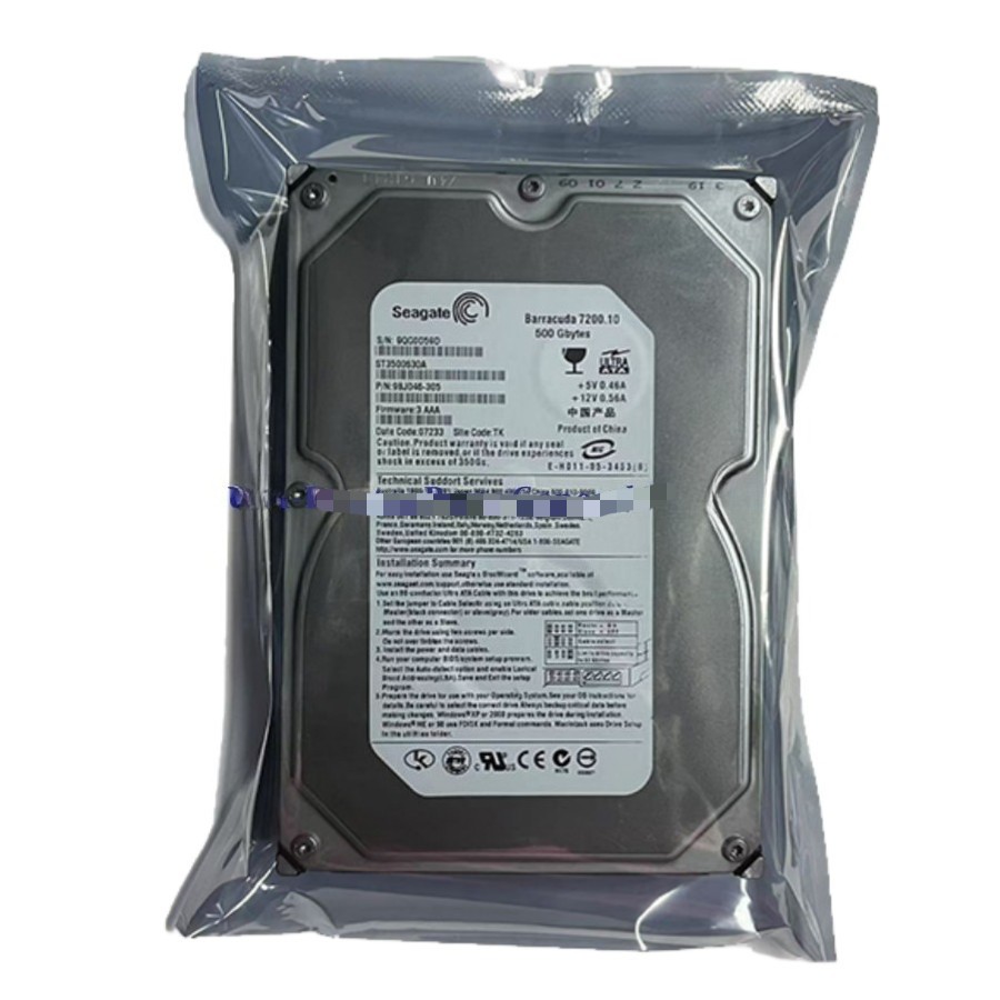 IDE PATA 3.5" Hard Disk Drive Compatible For Seagate 500GB ST3500630A 7200RPM