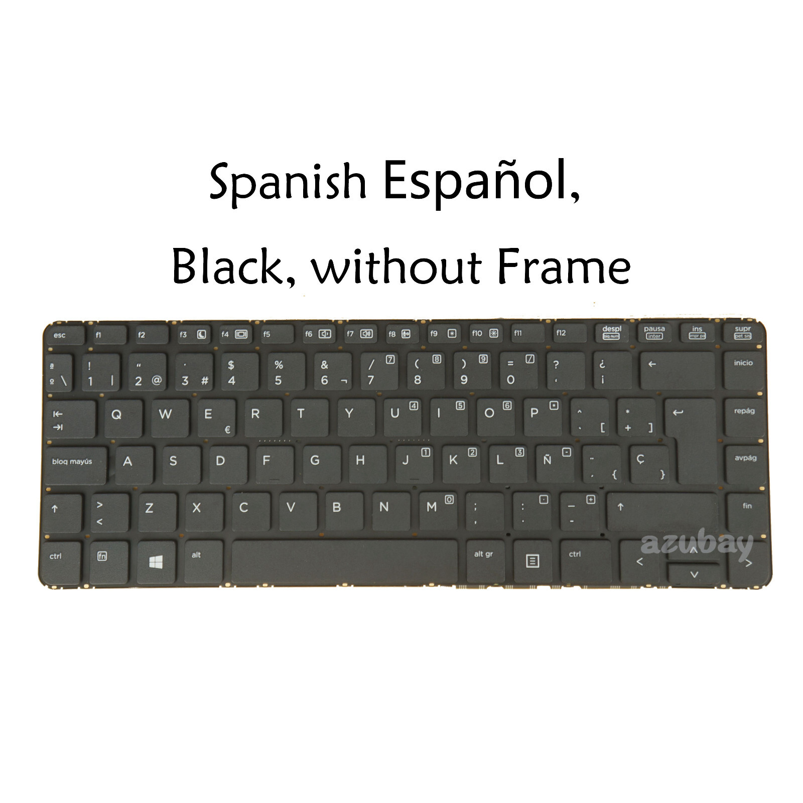 Teclado Español / Latin For HP PROBOOK 430 G2, 440 G0 G1 G2, 445 G1 G2, NO Frame