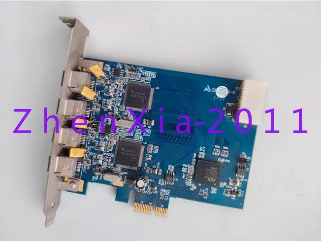 1PC Used IOI FWX2-PCIE10 Rev:1.1 1394A Card by DHL/Fedex shipping