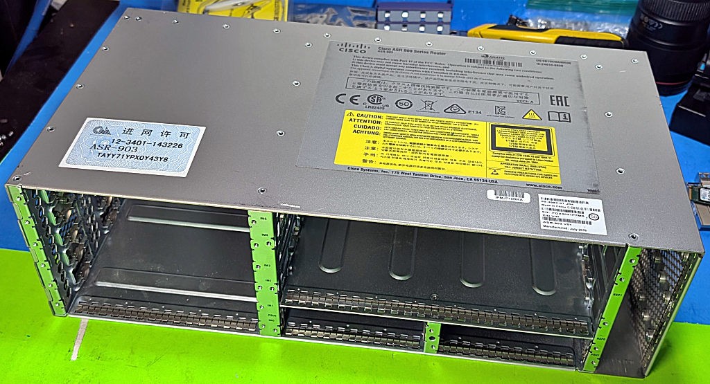 ASR903 Cisco ASR 903 Chassis without Modules or Blanks