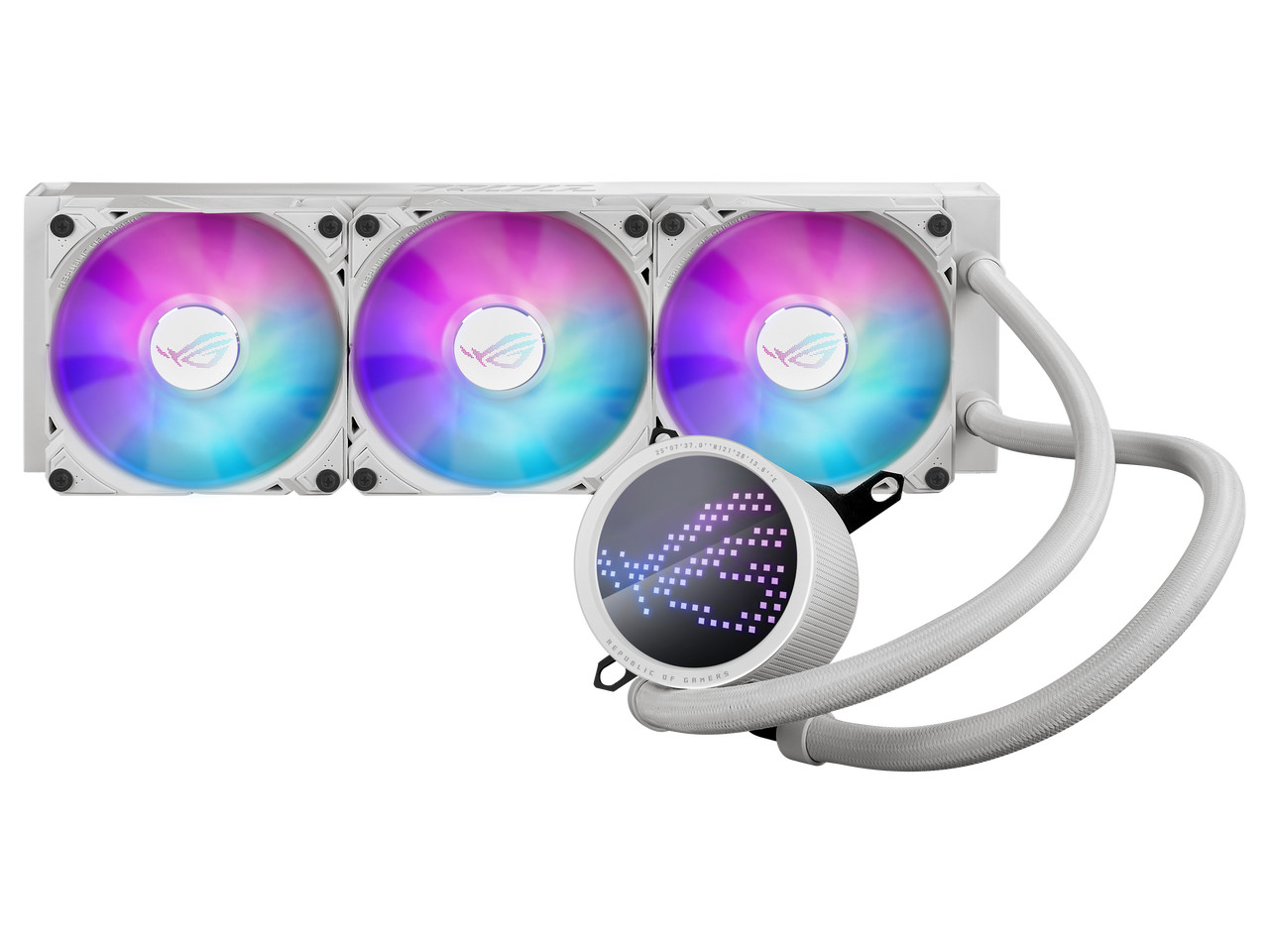 ASUS ROG RYUO III 360 ARGB White Edition All-in-one AIO Liquid CPU Cooler 360mm