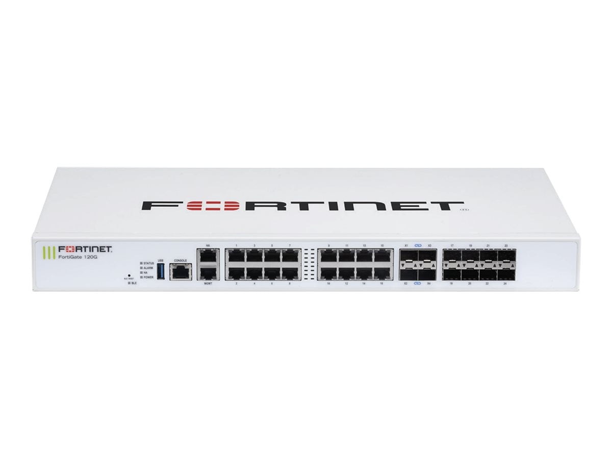 Fortinet FG-120G 120g 18x1g/8xsfp/4xsfp+ Tp2.8g H/w Only (fg120g)