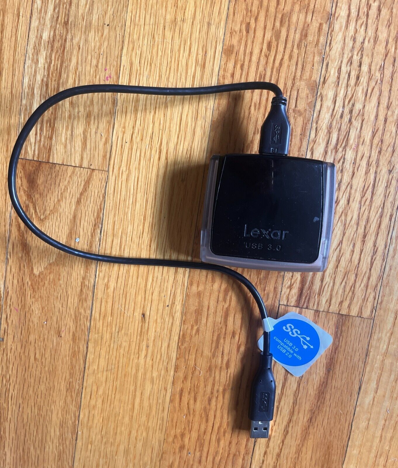 Lexar Dual Slot USB 3.0 Reader Professional LRW300U -Compatible USB 2.0-Used