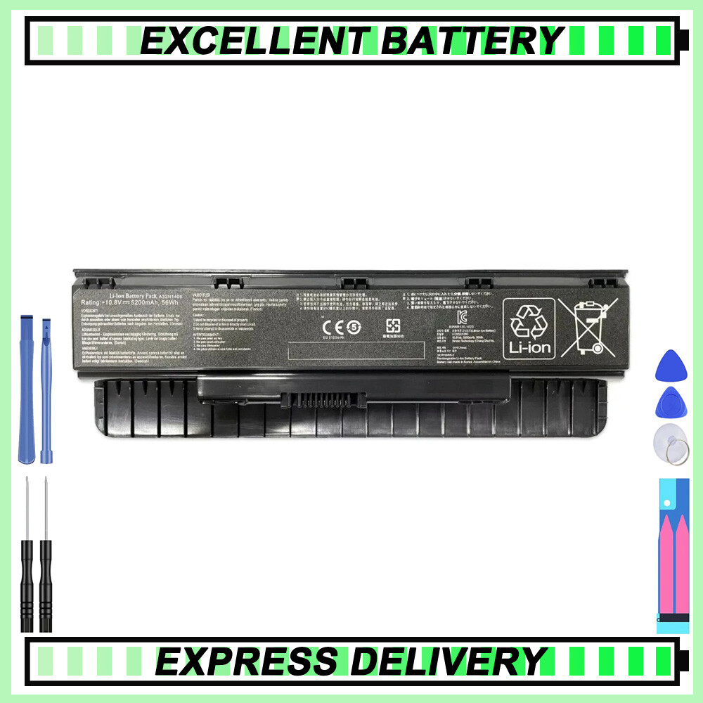 Battery For Asus N551JK G551J GL551J N551JQ G771JK A32N1405 10.8V 56Wh