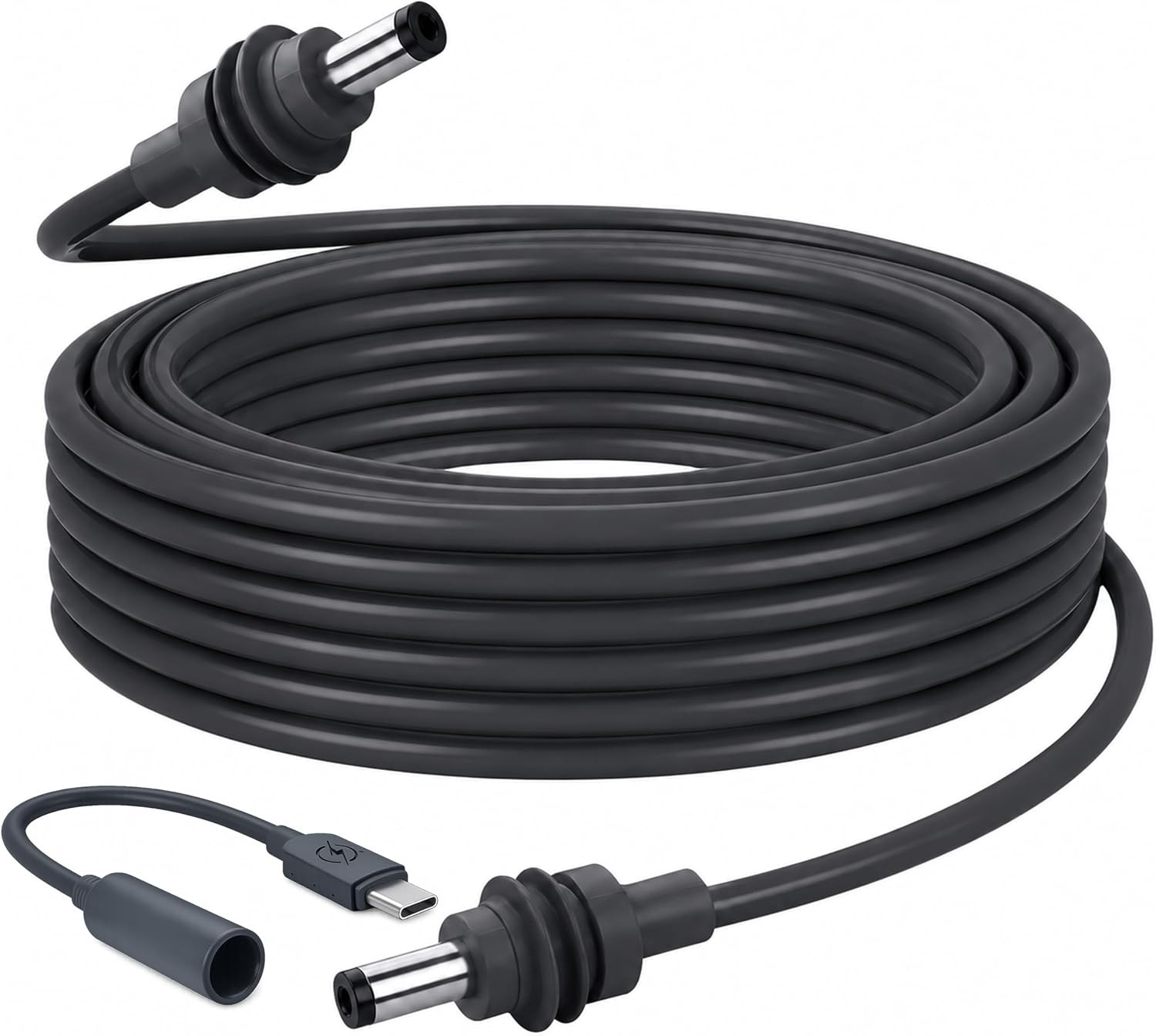 Starlink Mini Cable Kit, 16.4FT/5M 16AWG DC Power Cable with 100W USB-C PD