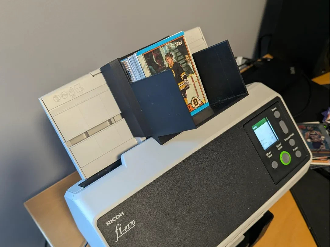 Ricoh Fi-8170 Scanner Bulk TCG/Sports Card Feeder (Top Loader)