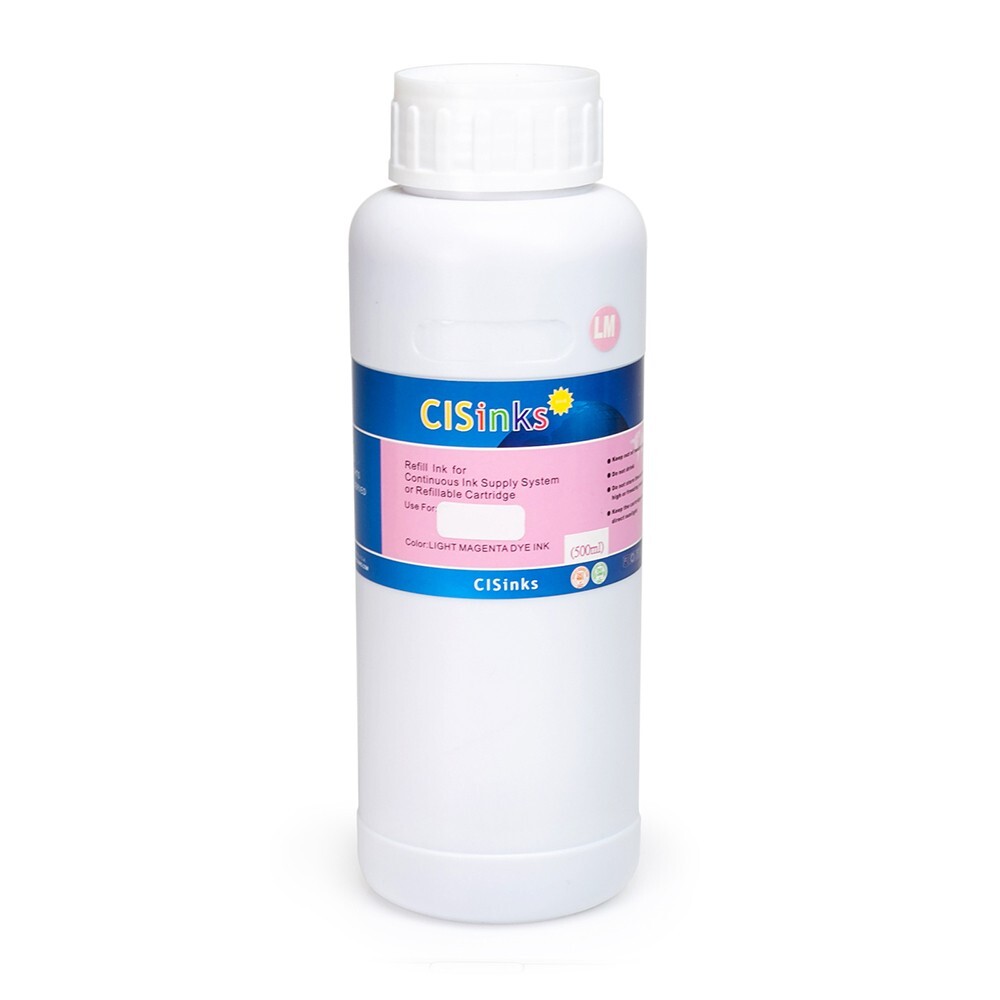 500ml Light Magenta Large INK refill bottle Compatible INK Universal for ALL