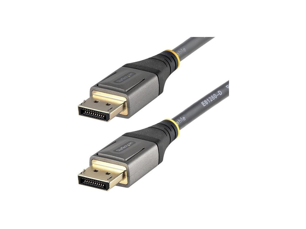 StarTech 13ft 4m VESA Certified DisplayPort 1.4 Cable 8K 60Hz HDR10 UHD 4K 120Hz