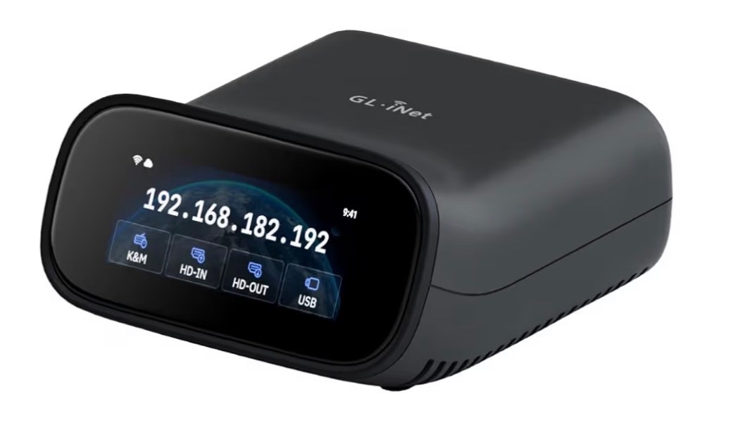 Dual Band Wi-Fi 6, 4K@30FPS Passthrough, Touchscreen, 32GB eMMC,Tailscale Suppor