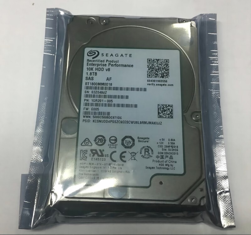 NEW ST1800MM0018 FOR SEAGATE Enterprise 10K V8 1.8TB 12Gb/S SAS 2.5'' HDD