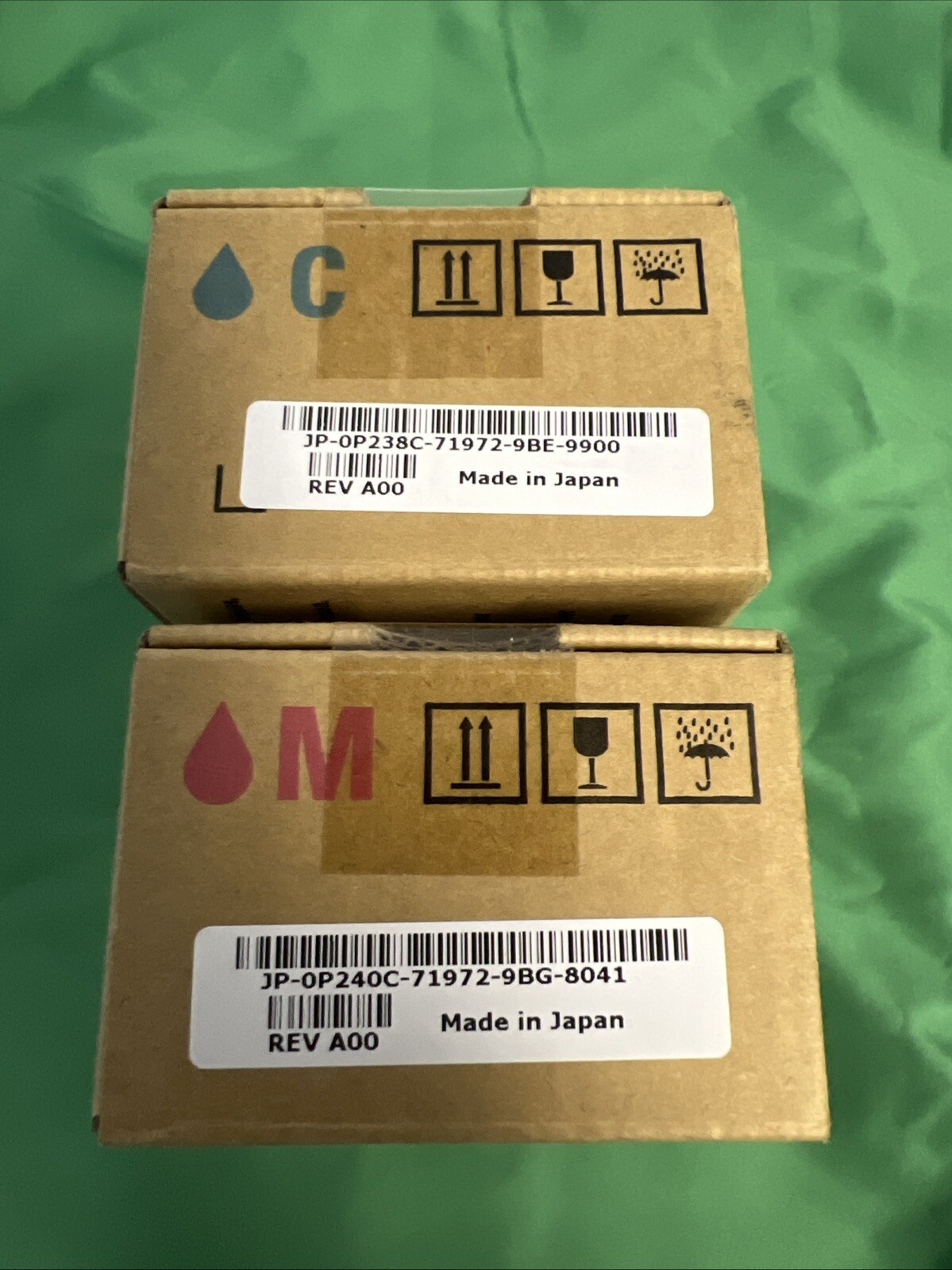 Lot of 2 Genuine Sealed Dell P238C P240C Toner Cartridge CT201194 5 Magenta Cyan