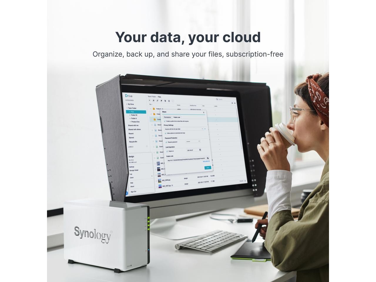 Synology 2-bay DiskStation DS223J (Diskless)