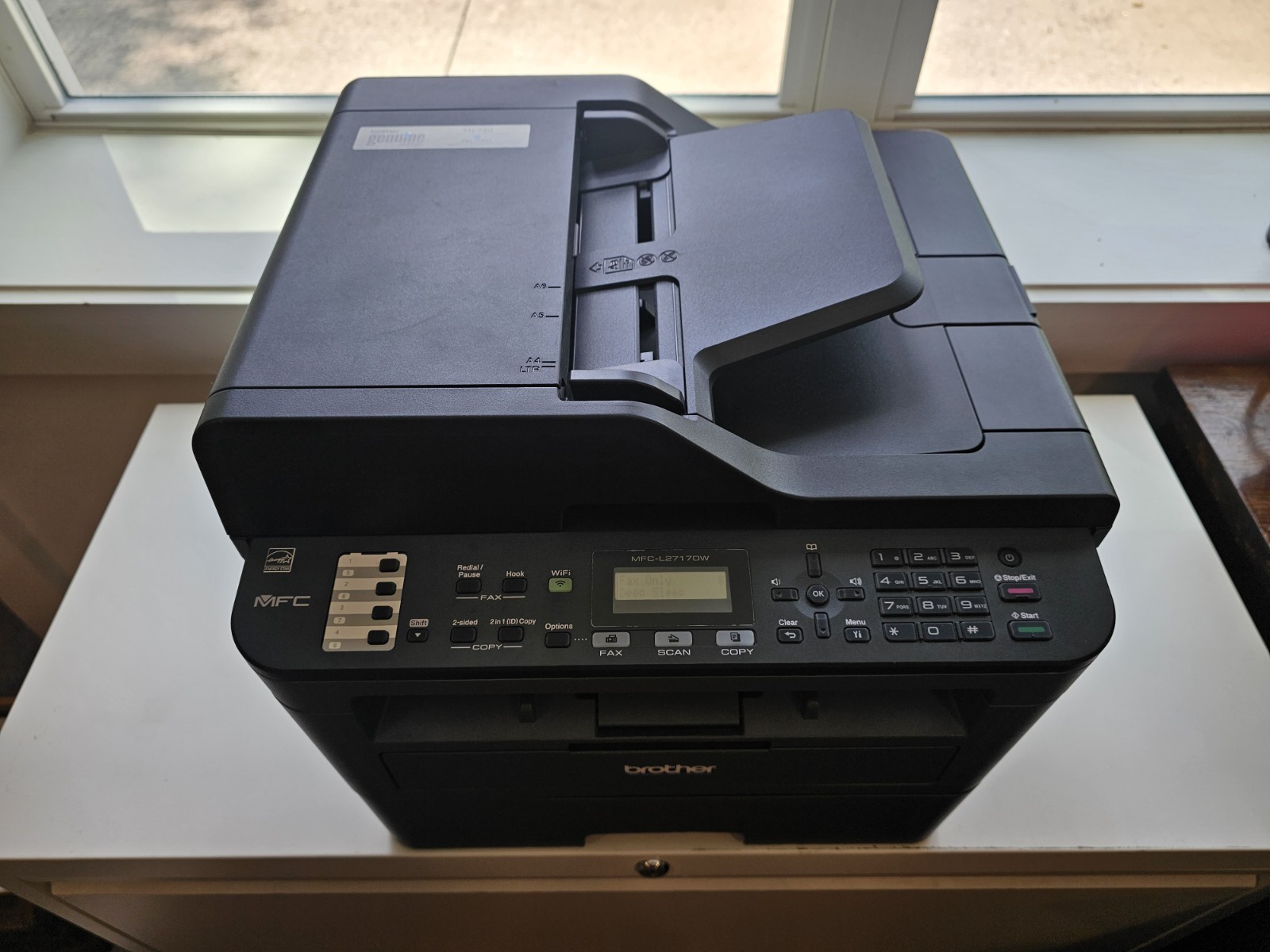 Brother MFC-L2717DW Mono Laser All-In-One Printer WiFi    New Toner Included