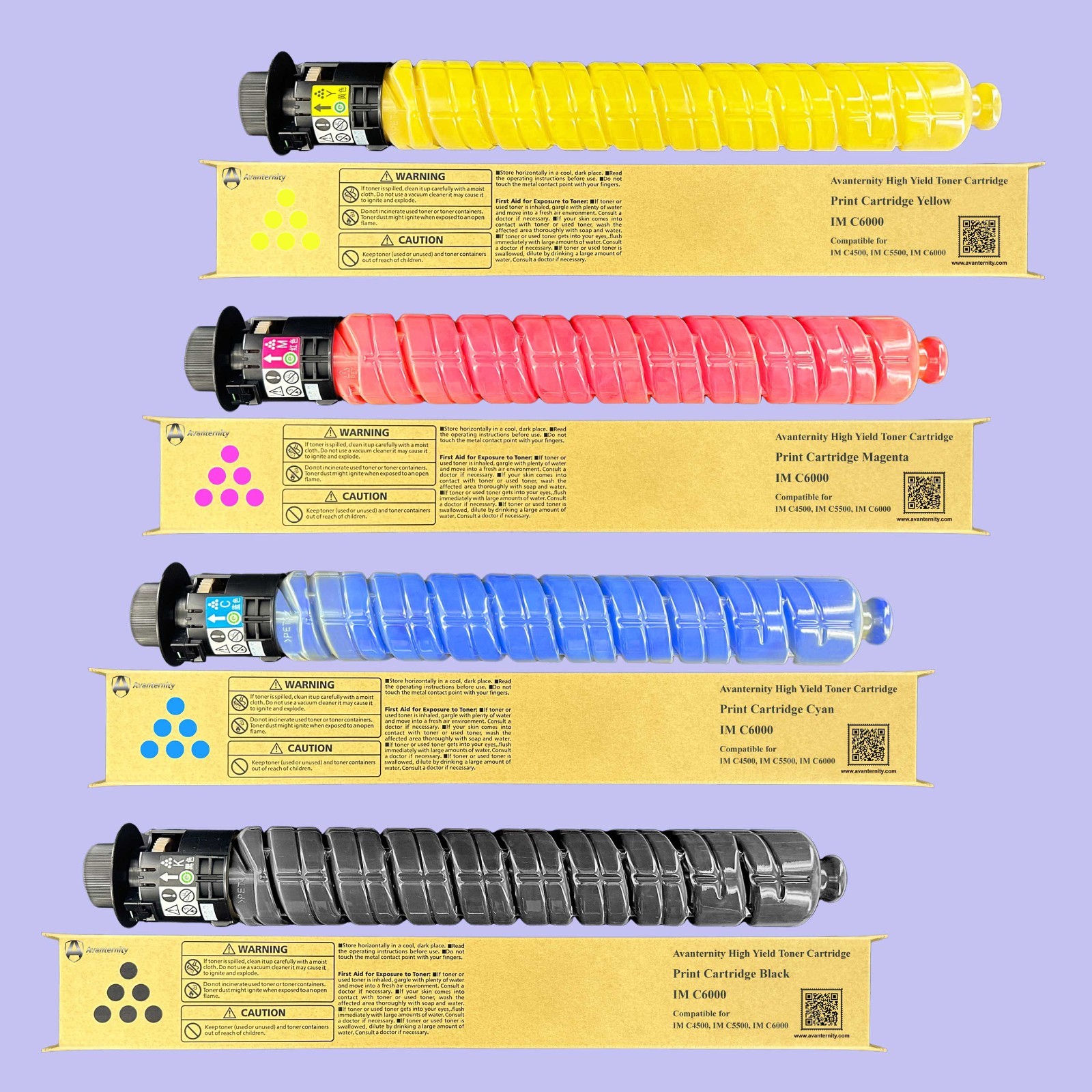 Compatible Ricoh IM C4500 IM C5500 IM C6000 Print Cartridge / Toner
