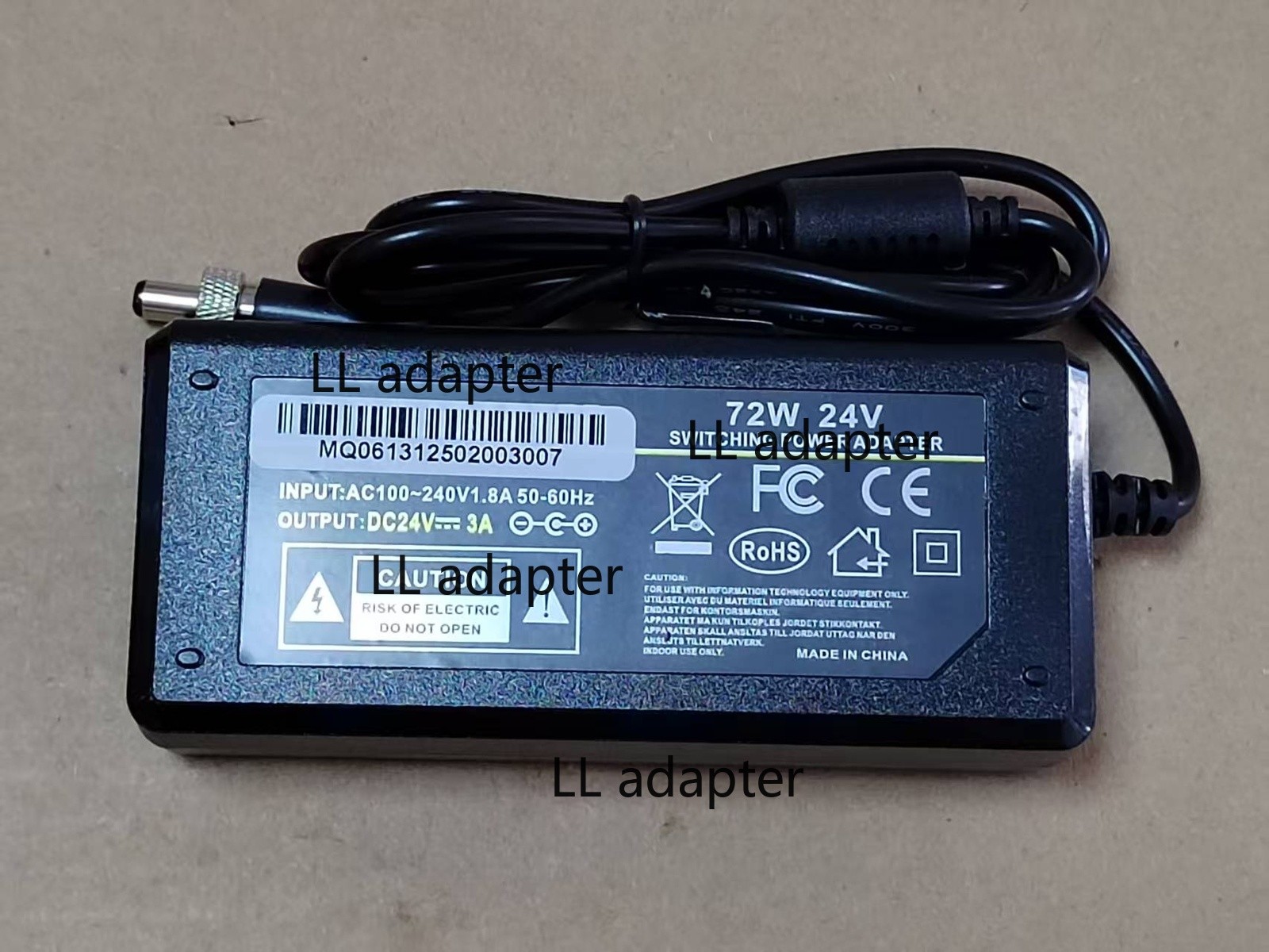 for Speedway R120 R220 R420 UHF RFID Reader 24V Power Supply Adapter 5.5*2.5mm