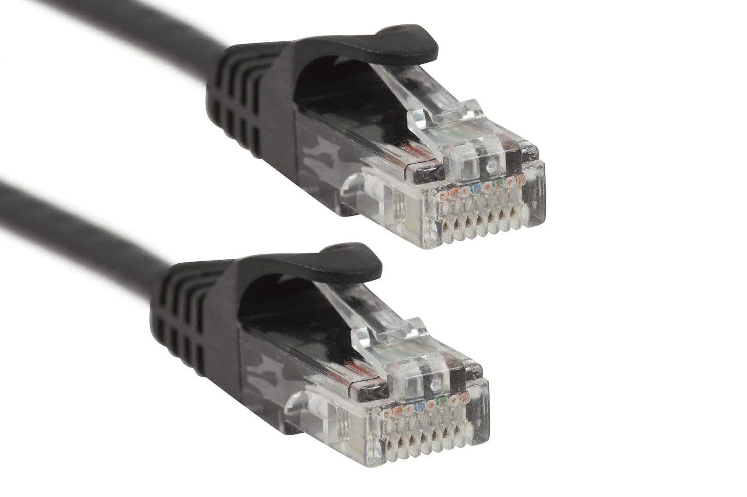 Cat6 Ethernet Patch Cable, Snagless, UTP, 0.5 ft, Black
