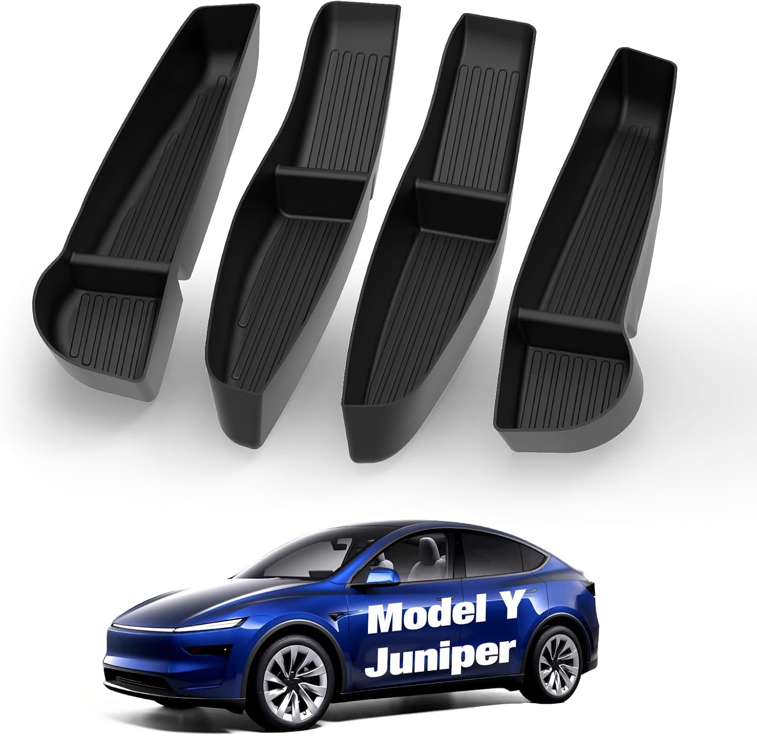 Door Side Storage Box for 2025 2026 Tesla Model Y Juniper Accessories, Waterp...