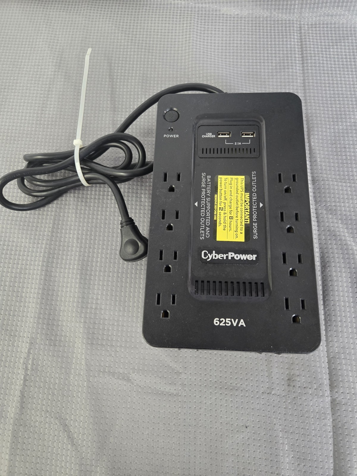 CyberPower 625VA UPS Battery Backup CP625HG – Tested & Working