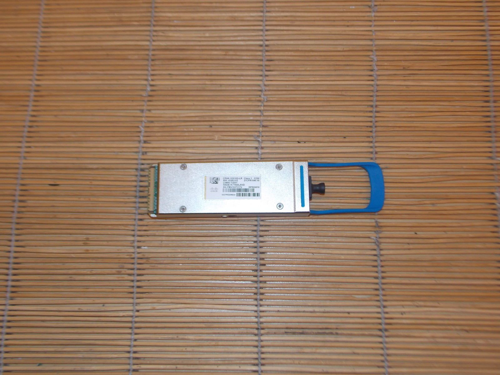 Cisco CPAK-10X10G-LR 10x10G-LR Cisco CPAK Module for SMF 100GB 800-41683-02, V02