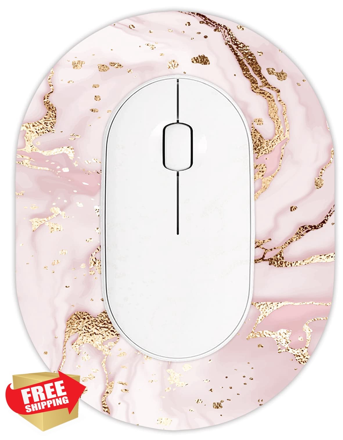 GZXHS small marble mouse pad wrist rest