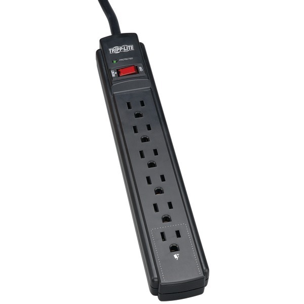 Tripp Lite TLP606B Protect It 6-Outlet Surge Protector (6ft Cord)