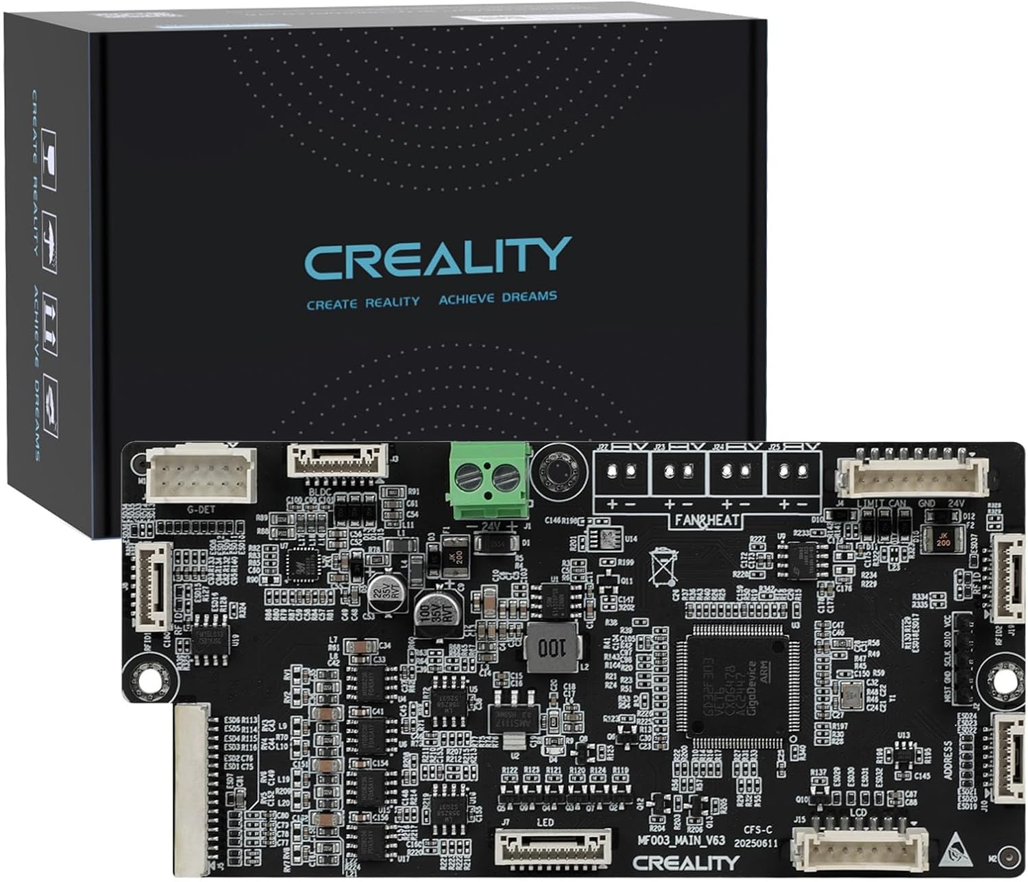 Creality CFS-C Mainboard Kit 32-Bit Silent Control Board 3D Printer Replacement