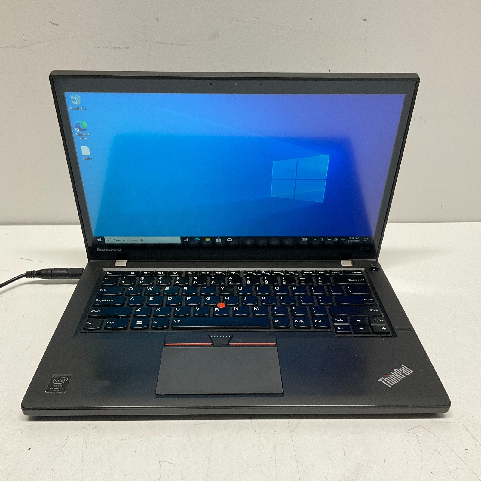 Lenovo ThinkPad T450s 14" Intel Core i5-5300U 2.3GHz 12GB RAM 256GB SSD Win 10