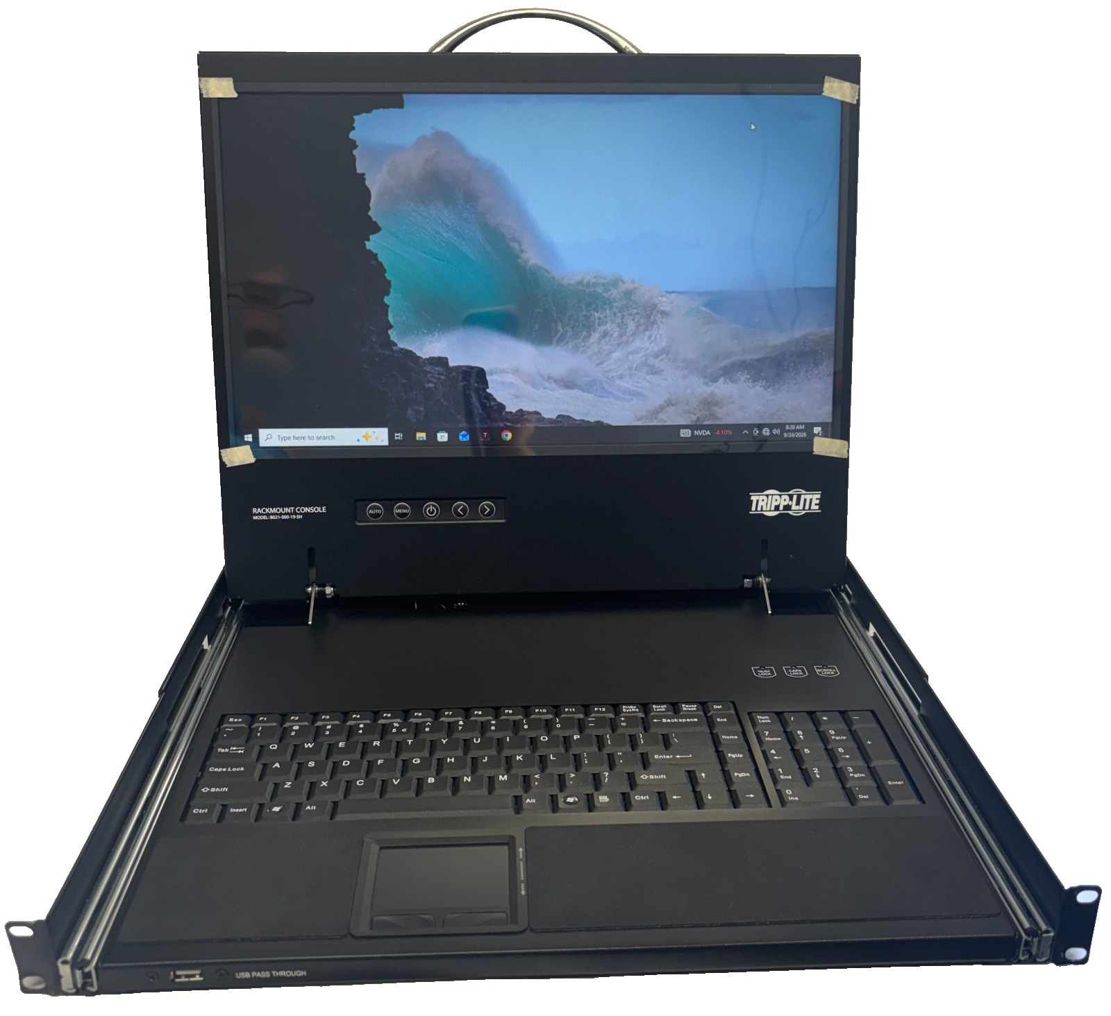 Tripp Lite B021-00-19SH, 19" Rack Console Short-Depth w/KVM Cable Kit  & P.S.