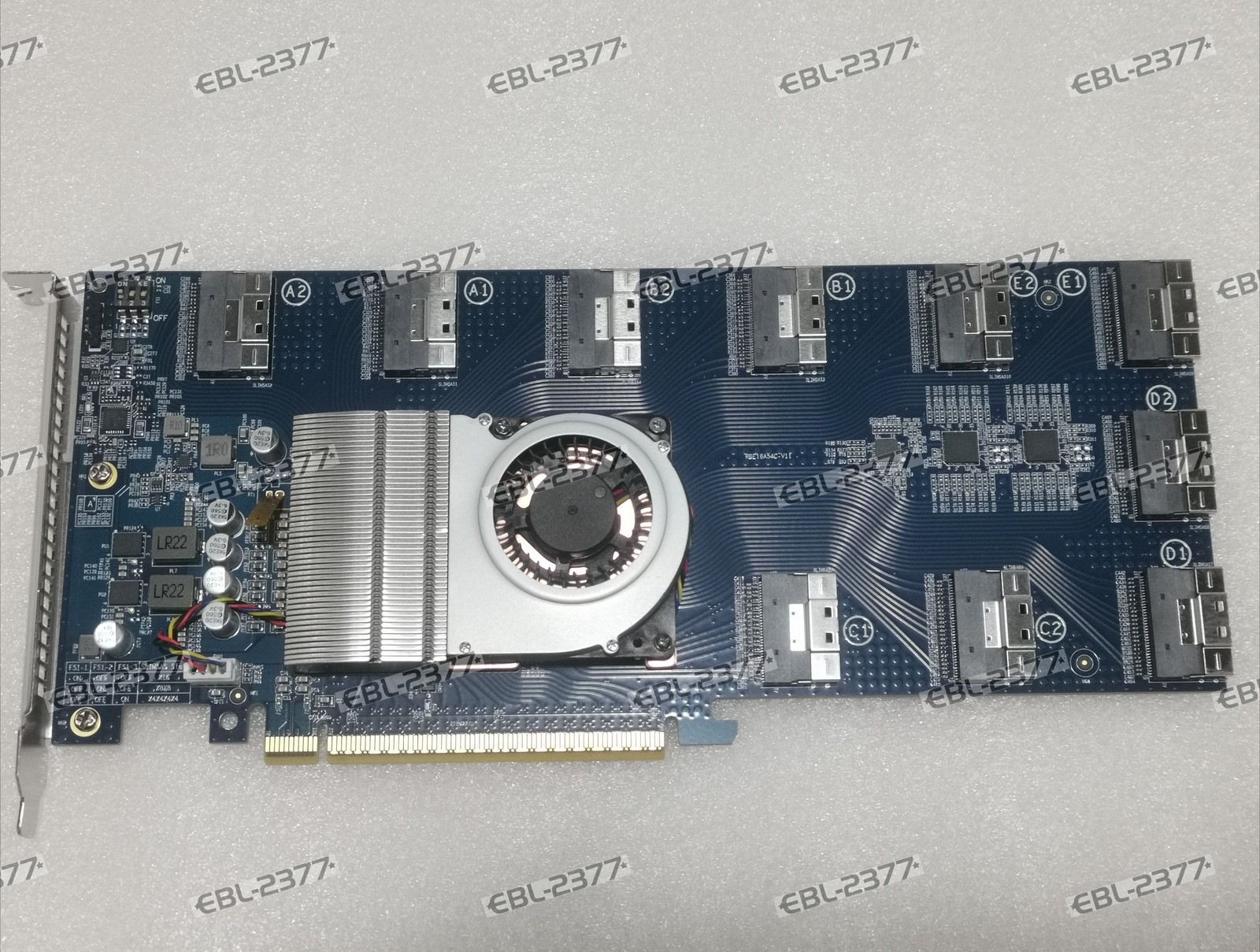 PLX88096 Expansion Card 10*SFF-8654 8I PCI-E4.0 X16+Baseplate+SFF8654 Cable LOT