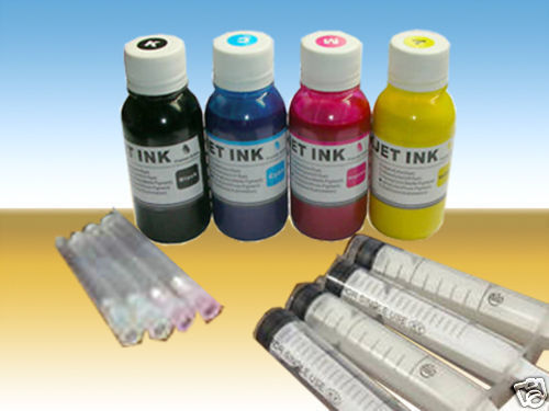 4 x 100ml pigment sublimation Bulk Refill Ink Compatible for Epson printer