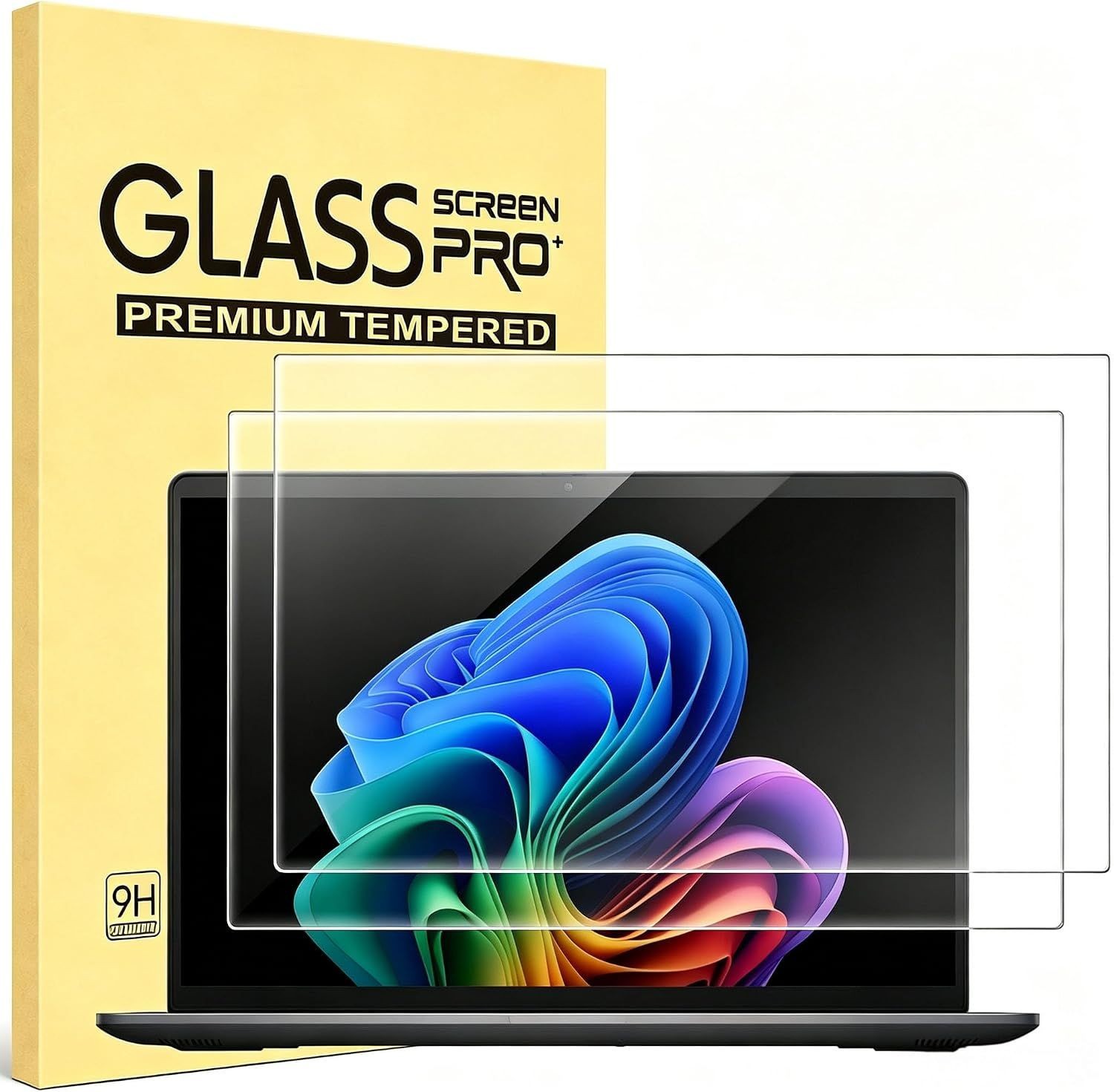 14" 16:9 Laptop Screen Protector, Tempered Glass for HP/Dell/ASUS/Samsung/Lenovo