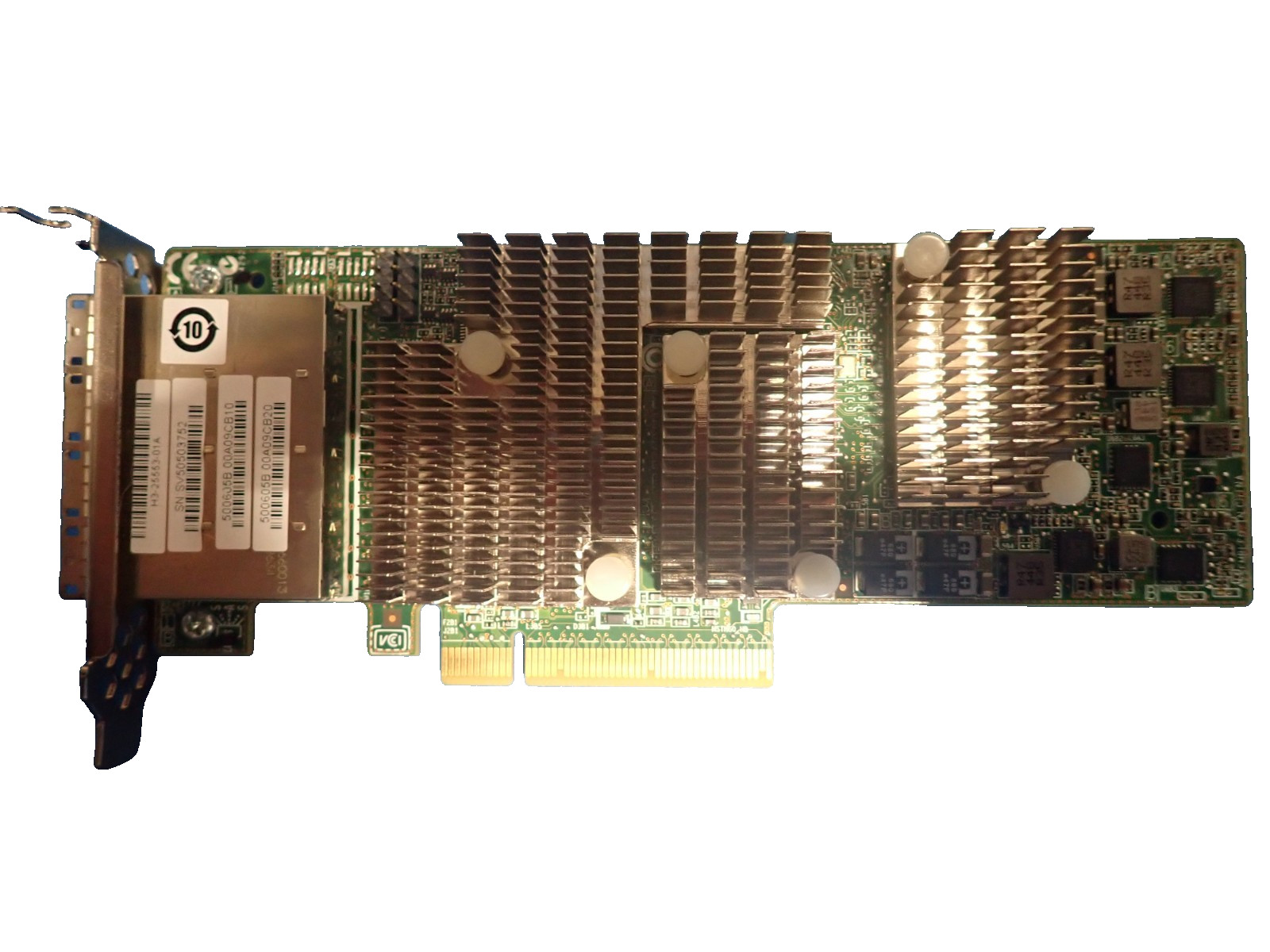 Dell 0TFJRW LSI 9206-16e 6gbps 4-port SAS PCIe HBA Host Bus Adapter