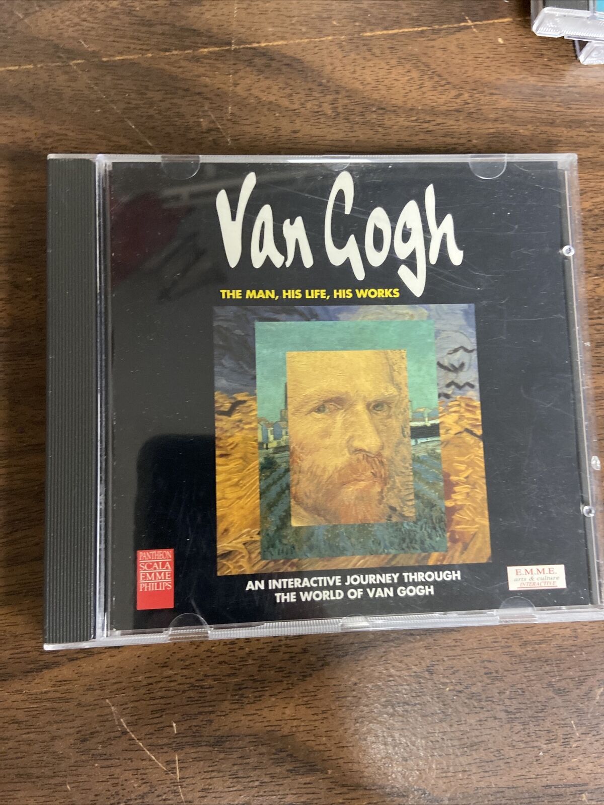 Van Gogh The Man His Life His Works CD-Rom 1995 Vintage