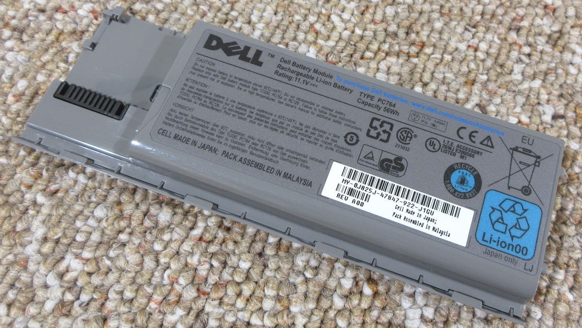 EXCELLENT GENUINE Dell Latitude D620 D630 D631 TC030 JD610 PC764 6Cel Battery