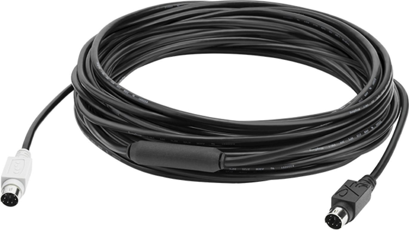 Logitech 939-001487 1051411 GROUP extended cable 10m. Mini-DIN-6, M/M, 10m R ~E~