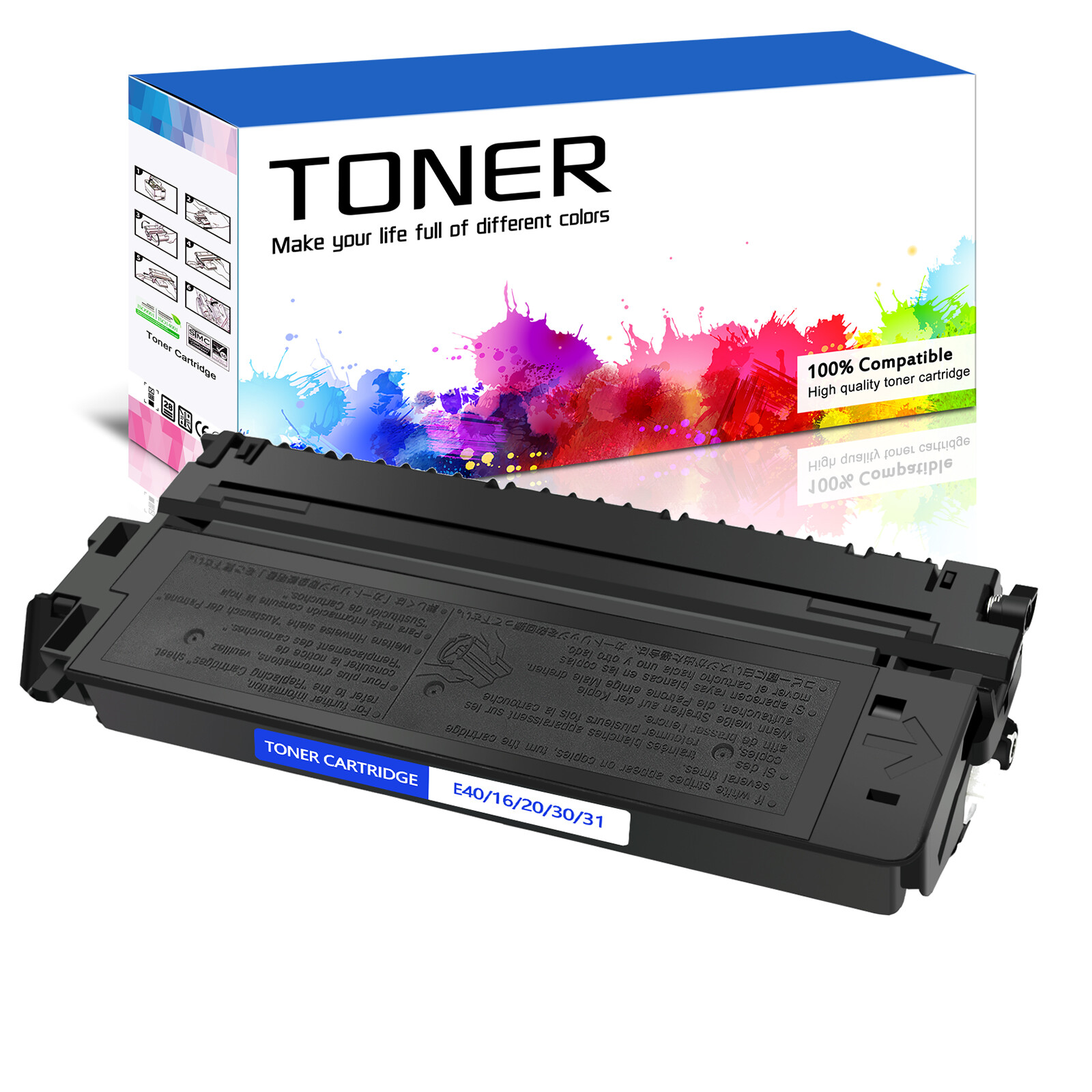E40 Toner Cartridge For Canon PC940 PC920 PC921 PC980 FC108 PC160 PC170 PC210