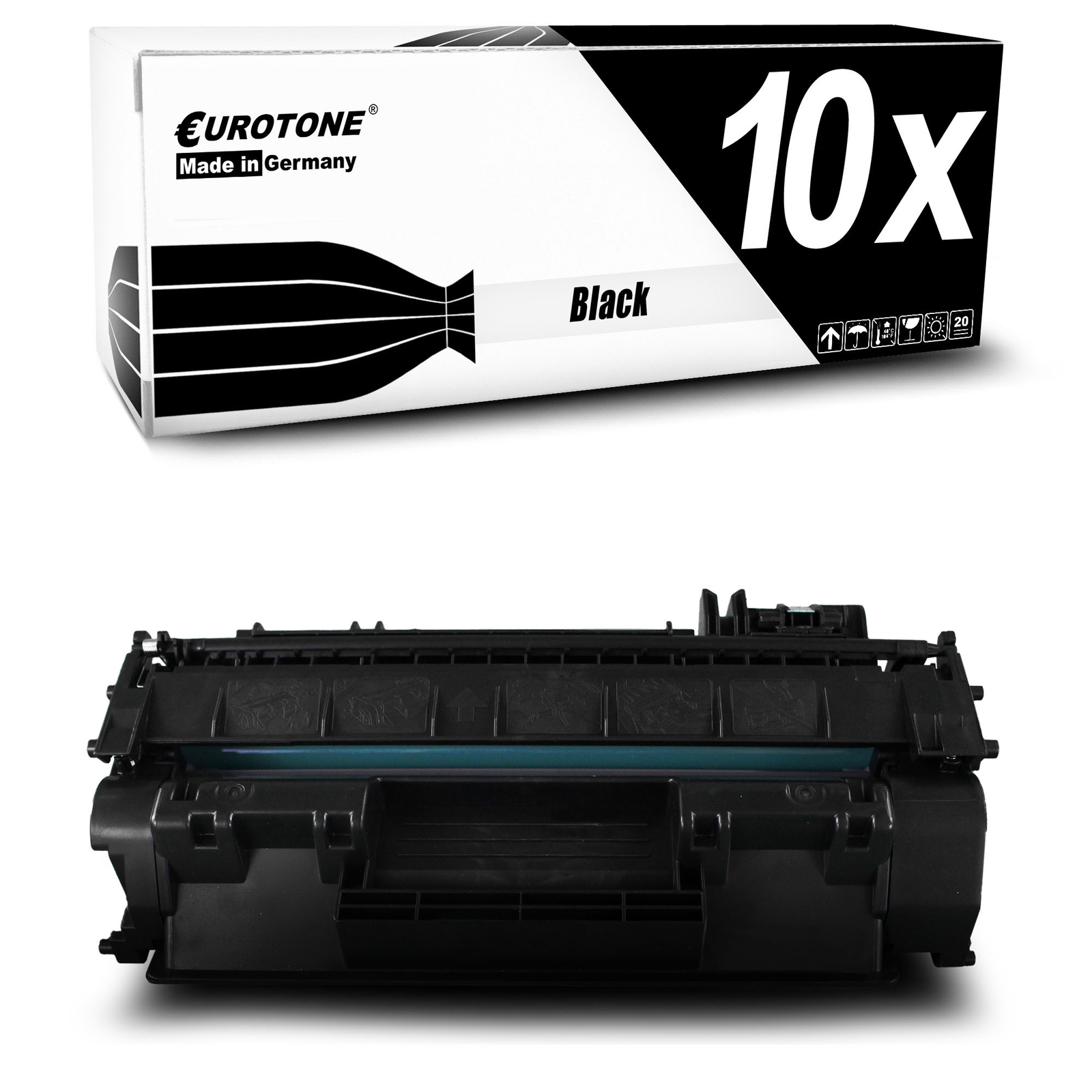 10X Eurotone Cartridge For HP LaserJet P-2054-DN