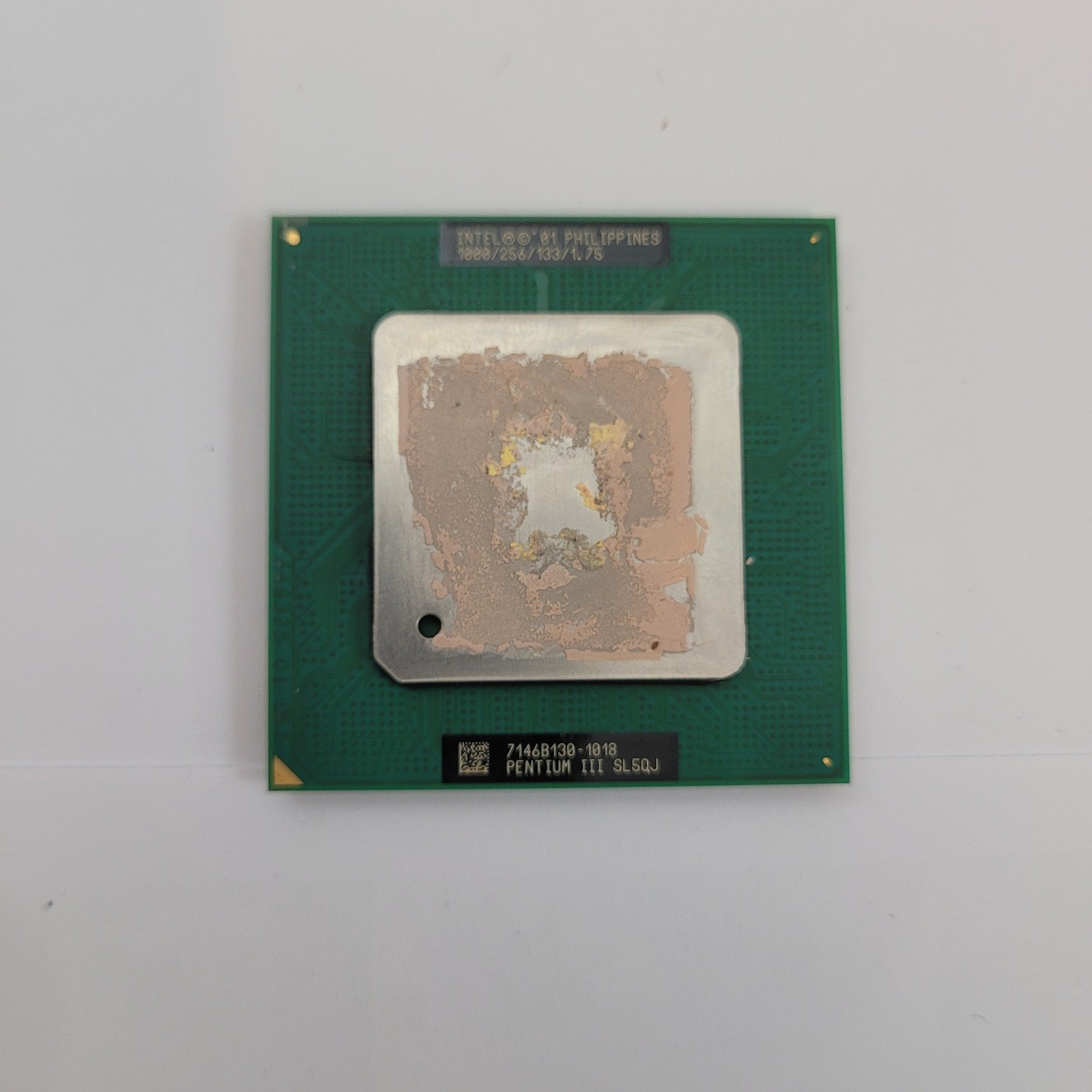 Intel Pentium III CPU Processor 1000/256/133/1.75 SL5QJ Socket 370 Tualatin