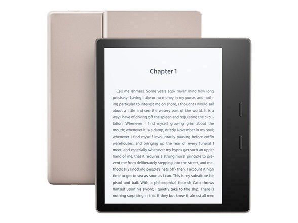 NEW Amazon Kindle Oasis 32GB WiFi 7" Touch Screen eReader - RARE Champagne Gold