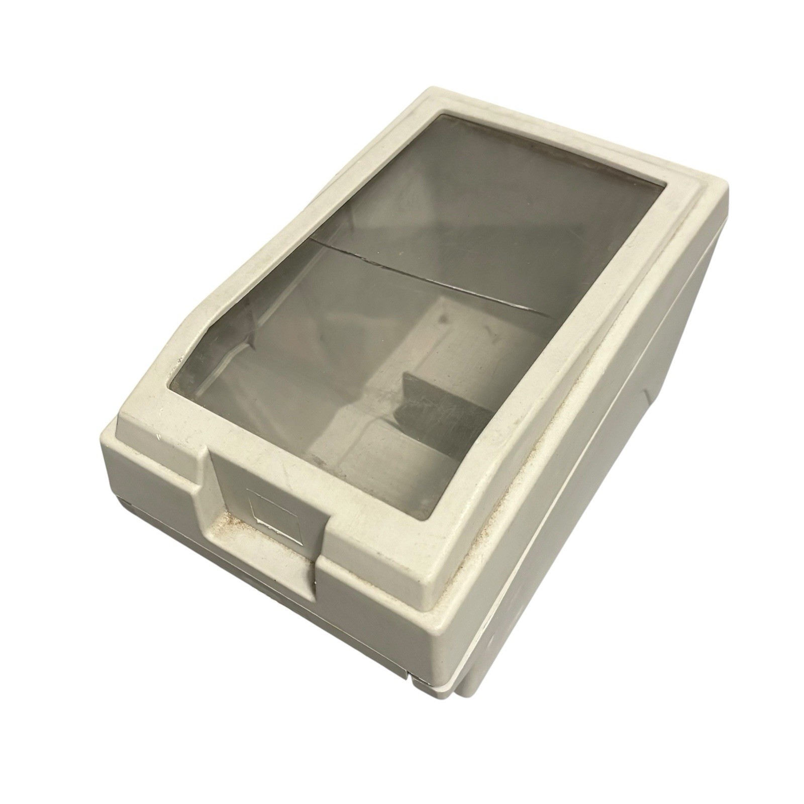 Vintage Generic Brand 4" Floppy Disk Storage Box Case Holder READ