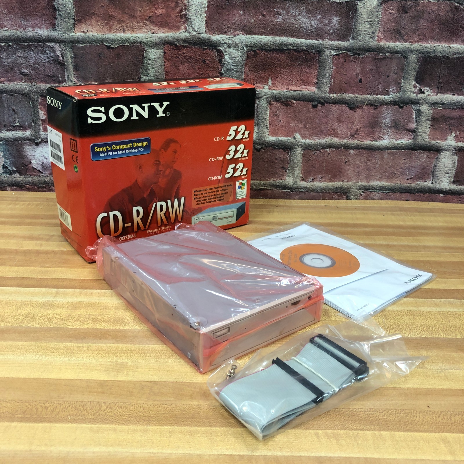 Sony CRX230A-U Internal IDE 52x32x52 CD-RW Drive Vintage Retro PC NIB Boxed