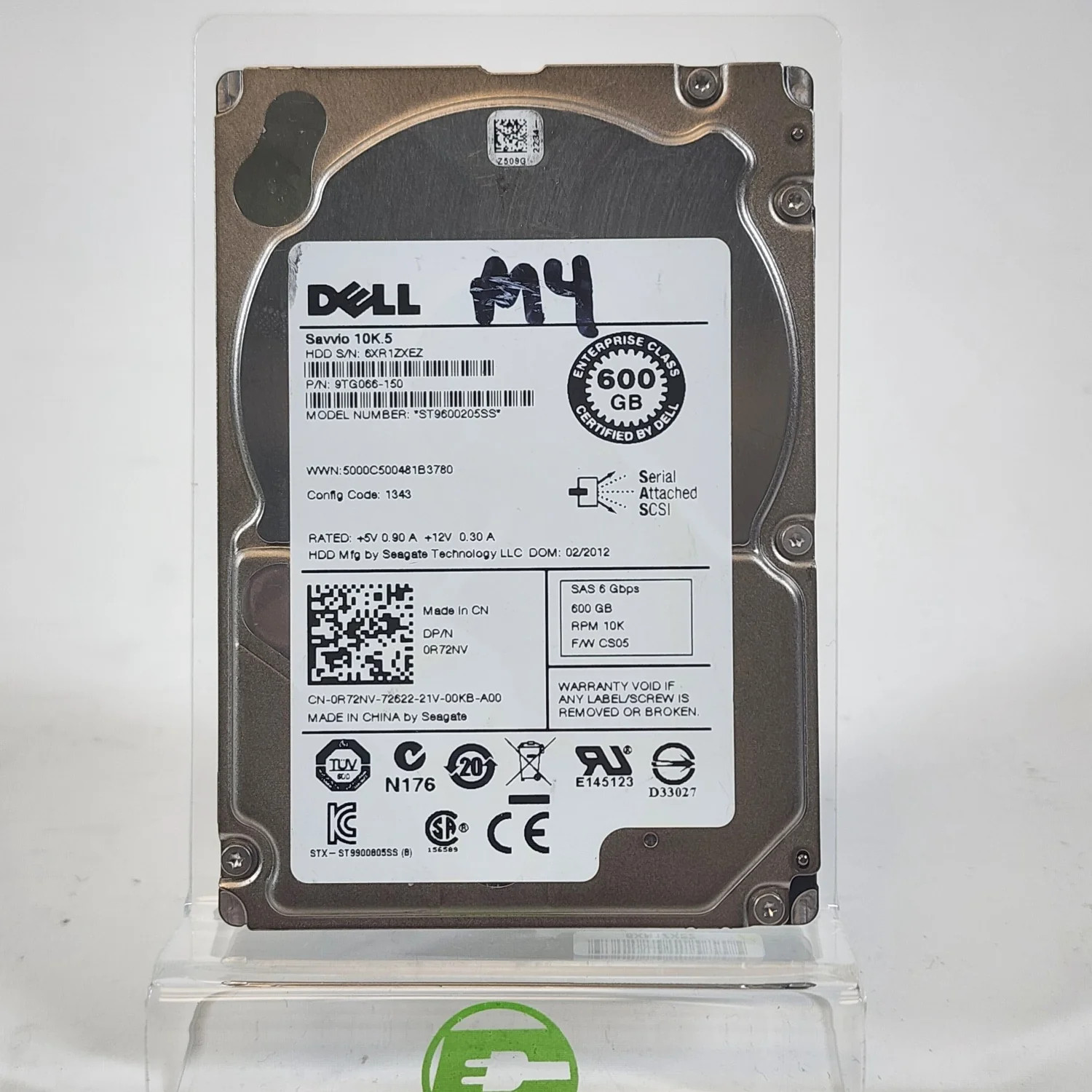 Dell 2.5" Savvio 10k.5 600GB SAS 6Gb/s HDD 9TG066-150