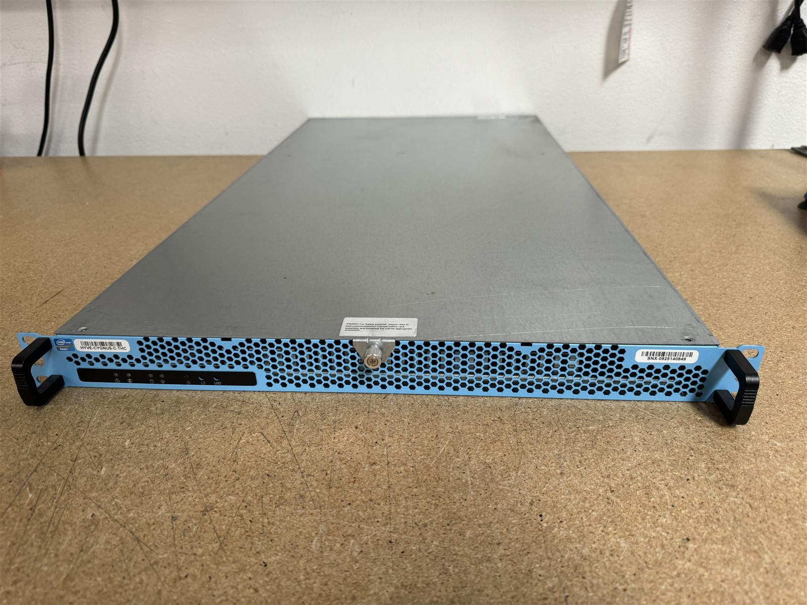 Chenbro NR12000 1U 1x 8m QUAD CORE E3-1230 3.2GHz 32GB RAM NO HDD