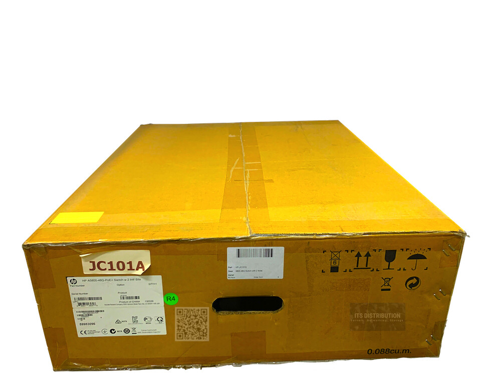 JC101A I HP 5800-48G Switch with 2 Slots S5800-60C-PWR 0235A36W BRAND NEW