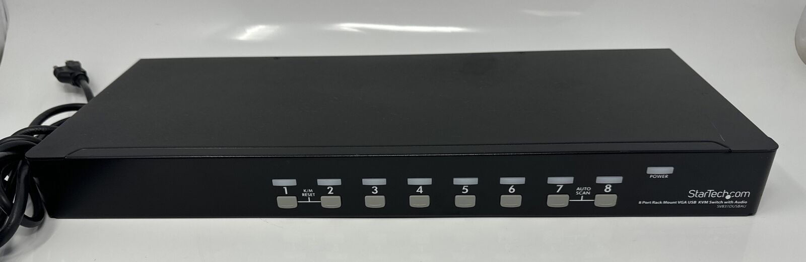 StarTech SV831DUSBAU StarView 8-Port USB-Console VGA AUDIO KVM Switch UNIT ONLY