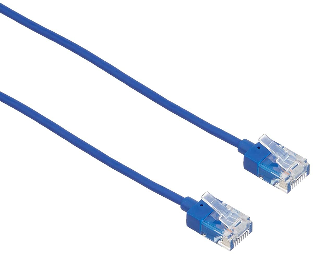 Elecom LAN cable CAT6A 20m claw crease prevention connector super ... from Japan
