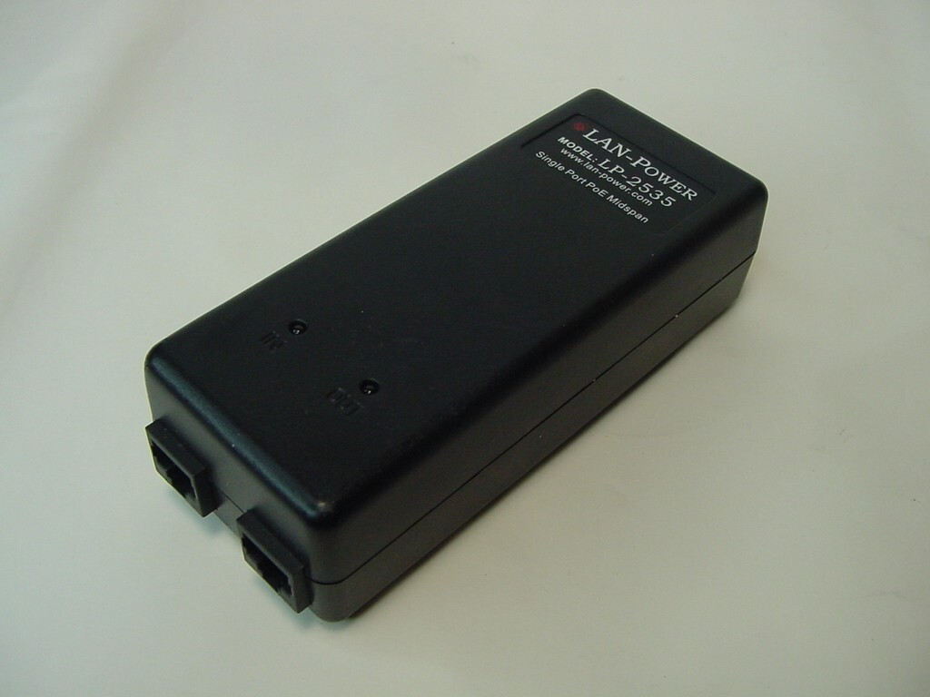 LAN POWER SINGLE PORT POE MIDSPAN LP-2535 - NO POWER CORD